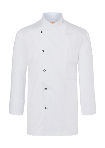 Karlowsky Chef Jacket Lars Long Sleeve, White, 46 (S) bedrucken, Art.-Nr. 934670001