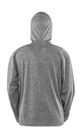 Result Women`s Hooded Tee-Jacket, Marl Grey, XS bedrucken, Art.-Nr. 935331182