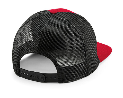 Beechfield Original Flat Peak 6 Panel Trucker, Black/Black, One Size bedrucken, Art.-Nr. 936691520 Beechfield Original Flat Peak 6 Panel Trucker, Black/Black, One Size bedrucken, Art.-Nr. 936691520