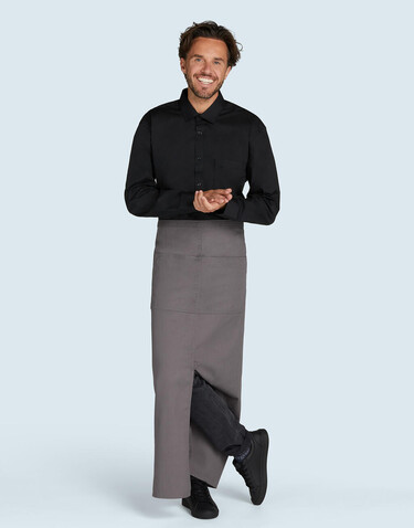 SG ACCESSORIES - BISTRO BERLIN Long Bistro Apron with Vent and Pocket, White, One Size bedrucken, Art.-Nr. 941590000 SG ACCESSORIES - BISTRO BERLIN Long Bistro Apron with Vent and Pocket, White, One Size bedrucken, Art.-Nr. 941590000