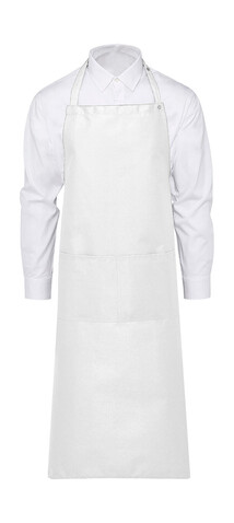 SG ACCESSORIES - BISTRO AMSTERDAM Bib Apron with Pocket, White, One Size bedrucken, Art.-Nr. 945590000 SG ACCESSORIES - BISTRO AMSTERDAM Bib Apron with Pocket, White, One Size bedrucken, Art.-Nr. 945590000