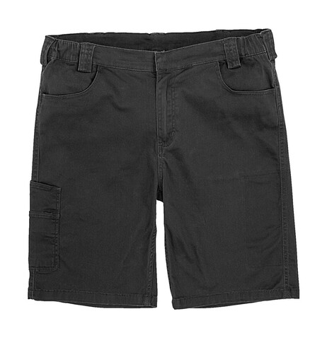 Result Super Stretch Slim Chino Shorts, Black, XS bedrucken, Art.-Nr. 948331012