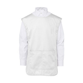 SG ACCESSORIES - BISTRO MADRID Women’s Cobbler Apron, White, 1 (XS-M) bedrucken, Art.-Nr. 948590004