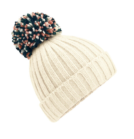 Beechfield Hygge Beanie, Off White, One Size bedrucken, Art.-Nr. 961690060
