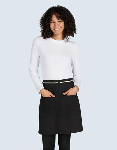 SG ACCESSORIES - BISTRO CORSICA - Cord Bistro Apron with Pocket, Black, One Size bedrucken, Art.-Nr. 962591010 SG ACCESSORIES - BISTRO CORSICA - Cord Bistro Apron with Pocket, Black, One Size bedrucken, Art.-Nr. 962591010