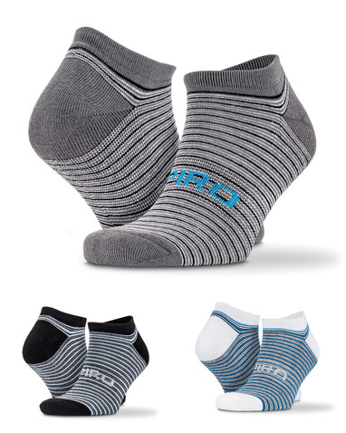 Result 3-Pack Mixed Stripe Sneaker Socks, Color Mix 2, S/M bedrucken, Art.-Nr. 972338011 Result 3-Pack Mixed Stripe Sneaker Socks, Color Mix 2, S/M bedrucken, Art.-Nr. 972338011