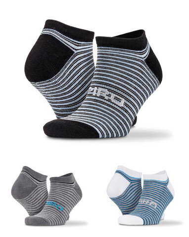 Result 3-Pack Mixed Stripe Sneaker Socks, Color Mix 2, S/M bedrucken, Art.-Nr. 972338011 Result 3-Pack Mixed Stripe Sneaker Socks, Color Mix 2, S/M bedrucken, Art.-Nr. 972338011