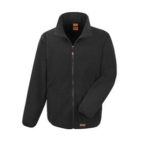 Result Heavy Duty Microfleece, Black, XS bedrucken, Art.-Nr. 980331011
