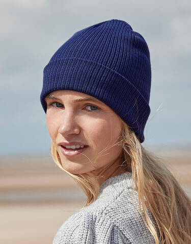 Beechfield Organic Cotton Fine Knit Beanie, Black, One Size bedrucken, Art.-Nr. 993691010 Beechfield Organic Cotton Fine Knit Beanie, Black, One Size bedrucken, Art.-Nr. 993691010