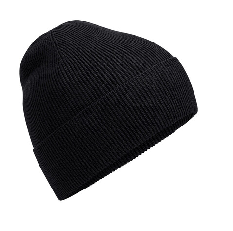 Beechfield Organic Cotton Fine Knit Beanie, Black, One Size bedrucken, Art.-Nr. 993691010 Beechfield Organic Cotton Fine Knit Beanie, Black, One Size bedrucken, Art.-Nr. 993691010