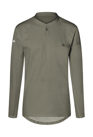Karlowsky Workshirt Performance Long Sleeve, Sage, M bedrucken, Art.-Nr. 996675034 Karlowsky Workshirt Performance Long Sleeve, Sage, M bedrucken, Art.-Nr. 996675034