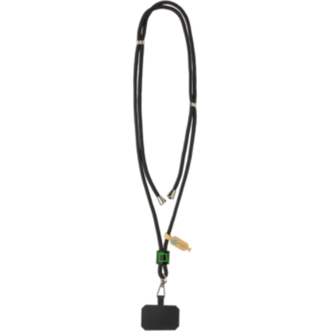 CarryLoop verstellbares Handyband aus RCS rec. PET schwarz bedrucken, Art.-Nr. P302.8101 CarryLoop verstellbares Handyband aus RCS rec. PET schwarz bedrucken, Art.-Nr. P302.8101