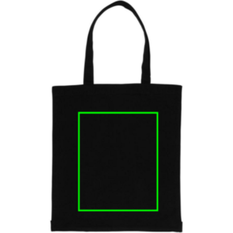 Impact AWARE™ recycelte Baumwolltasche 145gr mit Boden schwarz bedrucken, Art.-Nr. P762.641 Impact AWARE™ recycelte Baumwolltasche 145gr mit Boden schwarz bedrucken, Art.-Nr. P762.641