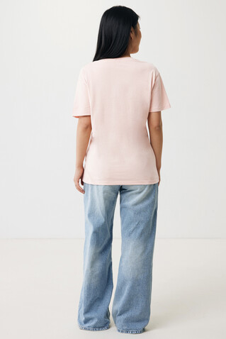 IQONIQ Yala Damen T-Shirt aus recycelter Baumwolle cloud pink bedrucken, Art.-Nr. T4100.039.L