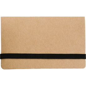 Haftnotizen-Set Bjorn | Karton – brown/black bedrucken, Art.-Nr. 092999999_5348