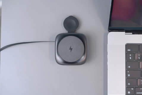 Urban Vitamin Goleta 2-in-1 15W Magnetic Wireless Charger schwarz bedrucken, Art.-Nr. P309.5301 Urban Vitamin Goleta 2-in-1 15W Magnetic Wireless Charger schwarz bedrucken, Art.-Nr. P309.5301