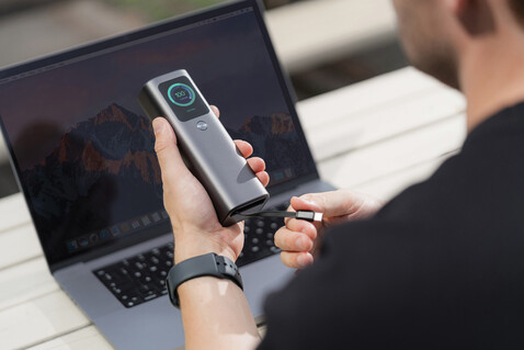 Urban Vitamin Stanford 165W 20.000mAh Powerbank grau bedrucken, Art.-Nr. P322.7802 Urban Vitamin Stanford 165W 20.000mAh Powerbank grau bedrucken, Art.-Nr. P322.7802