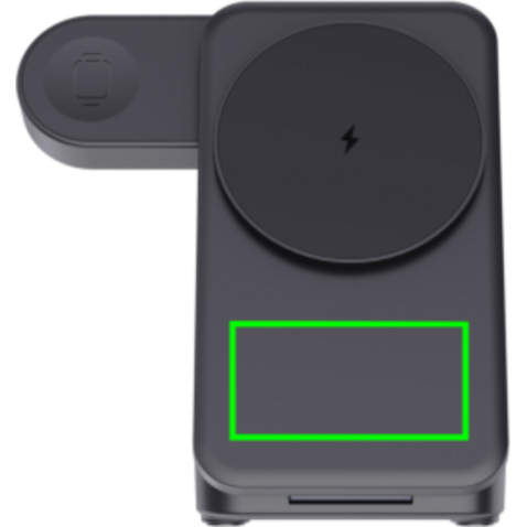 Urban Vitamin Arcadia 15W 3in1 Magnet-Charger aus RCS rABS schwarz bedrucken, Art.-Nr. P309.5101 Urban Vitamin Arcadia 15W 3in1 Magnet-Charger aus RCS rABS schwarz bedrucken, Art.-Nr. P309.5101