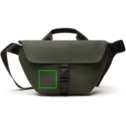 VINGA Baltimore RCS Sling-Bag grün bedrucken, Art.-Nr. V7630107