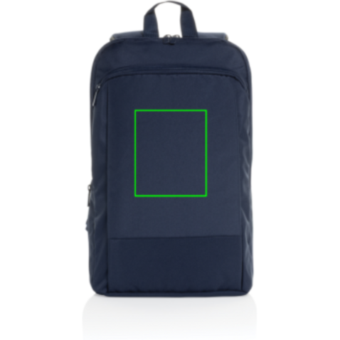 Flexpack Aware™ Expandable Slim RPET 15,6" Laptop-Rucksack navy blau bedrucken, Art.-Nr. P763.4925 Flexpack Aware™ Expandable Slim RPET 15,6" Laptop-Rucksack navy blau bedrucken, Art.-Nr. P763.4925
