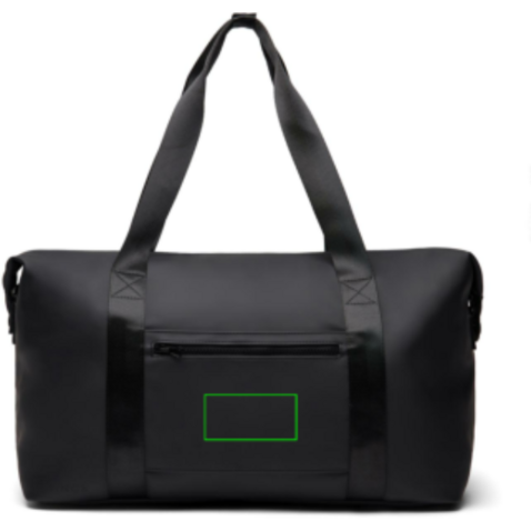 VINGA Baltimore RCS 24h Wochenendtasche schwarz bedrucken, Art.-Nr. V7070301