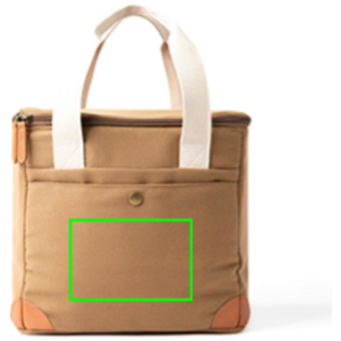 Sloane RPET Kühltasche braun bedrucken, Art.-Nr. 560161 Sloane RPET Kühltasche braun bedrucken, Art.-Nr. 560161