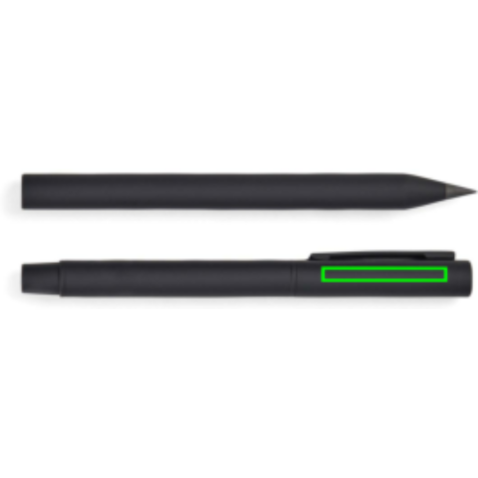 VINGA Baltimore RCS Stifteset schwarz bedrucken, Art.-Nr. V1690301 VINGA Baltimore RCS Stifteset schwarz bedrucken, Art.-Nr. V1690301