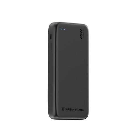 Urban Vitamin San Mateo 45W 20.000mAh Powerbank schwarz bedrucken, Art.-Nr. P322.7401 Urban Vitamin San Mateo 45W 20.000mAh Powerbank schwarz bedrucken, Art.-Nr. P322.7401