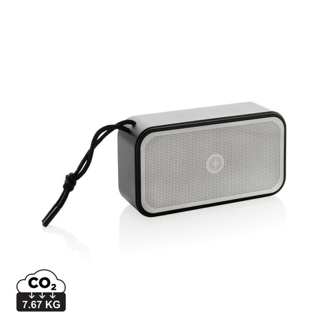 Swiss Peak 10W Basslautsprecher aus recyceltem Aluminium grau bedrucken, Art.-Nr. P331.0902 Swiss Peak 10W Basslautsprecher aus recyceltem Aluminium grau bedrucken, Art.-Nr. P331.0902