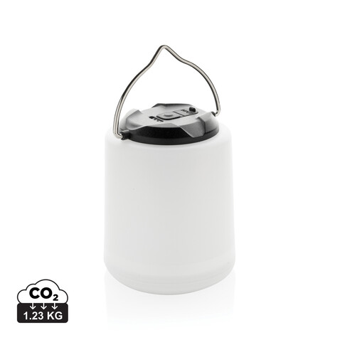 Limio tragbare wiederaufladbare Tischlampe aus RCS rec. ABS weiß bedrucken, Art.-Nr. P513.5003 Limio tragbare wiederaufladbare Tischlampe aus RCS rec. ABS weiß bedrucken, Art.-Nr. P513.5003