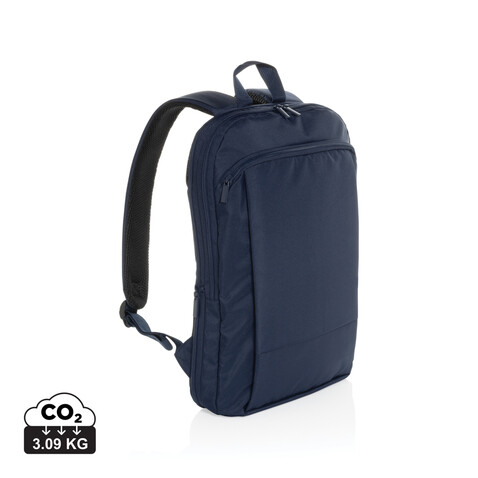 Flexpack Aware™ Expandable Slim RPET 15,6" Laptop-Rucksack navy blau bedrucken, Art.-Nr. P763.4925 Flexpack Aware™ Expandable Slim RPET 15,6" Laptop-Rucksack navy blau bedrucken, Art.-Nr. P763.4925