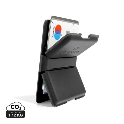 C-Secure MagSafe Phone-Wallet schwarz bedrucken, Art.-Nr. P820.9901