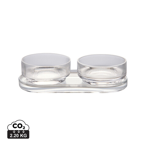 VINGA York Tapas Set transparent bedrucken, Art.-Nr. V2615300
