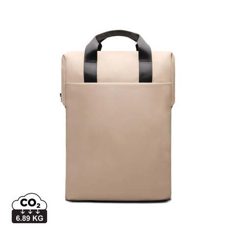 VINGA Baltimore RCS Tote Rucksack greige bedrucken, Art.-Nr. V7050019