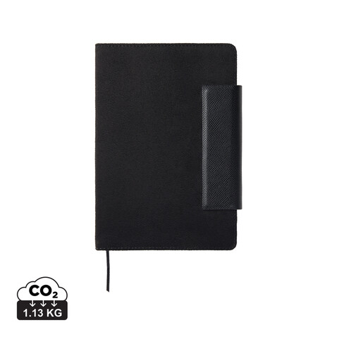 VINGA Marlow GRS Notizbuch schwarz bedrucken, Art.-Nr. V7730501