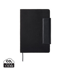 VINGA Marlow GRS Notizbuch schwarz bedrucken, Art.-Nr. V7730501
