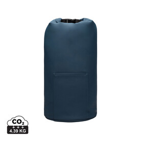 VINGA Baltimore RCS Roll-Top Kühltasche navy blau bedrucken, Art.-Nr. V7750225