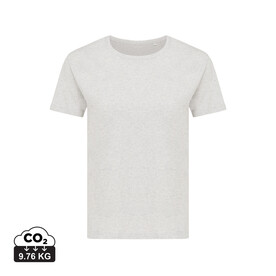 IQONIQ Yala Damen T-Shirt aus recycelter Baumwolle light heather grey bedrucken, Art.-Nr. T4100.032.XXXL