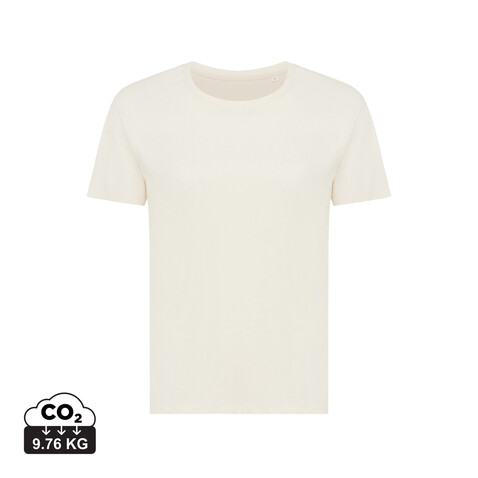 IQONIQ Yala Damen T-Shirt aus recycelter Baumwolle natural raw bedrucken, Art.-Nr. T4100.018.XXS