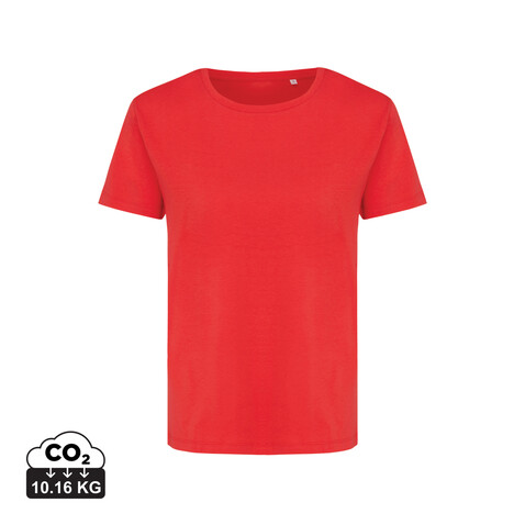 IQONIQ Yala Damen T-Shirt aus recycelter Baumwolle luscious red bedrucken, Art.-Nr. T4100.008.XXS IQONIQ Yala Damen T-Shirt aus recycelter Baumwolle luscious red bedrucken, Art.-Nr. T4100.008.XXS