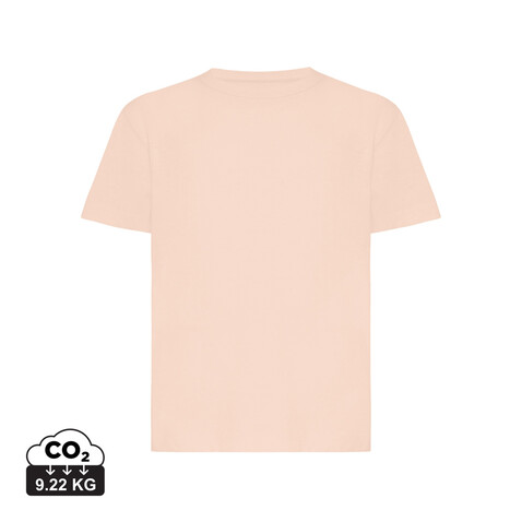 IQONIQ Koli Kids T-Shirt aus recycelter Baumwolle peach nectar bedrucken, Art.-Nr. T6100.038.56