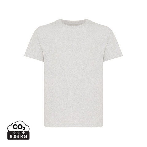 IQONIQ Koli Kids T-Shirt aus recycelter Baumwolle light heather grey bedrucken, Art.-Nr. T6100.032.1112