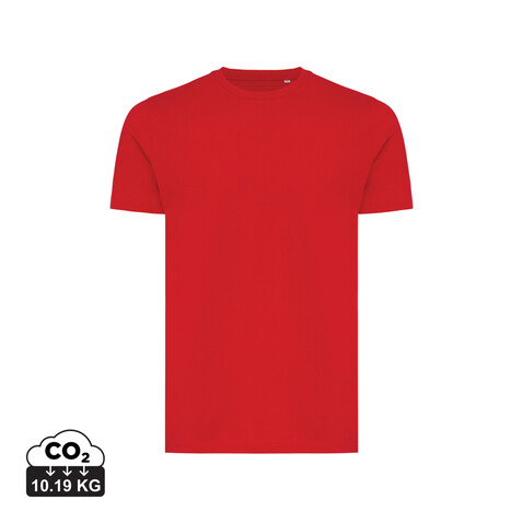 IQONIQ Bryce T-Shirt aus recycelter Baumwolle rot bedrucken, Art.-Nr. T9100.029.4XL