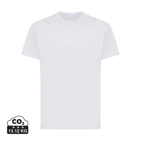 IQONIQ Tikal Sport Quick-Dry T-Shirt aus rec. Polyester Hellgrau bedrucken, Art.-Nr. T9102.031.L
