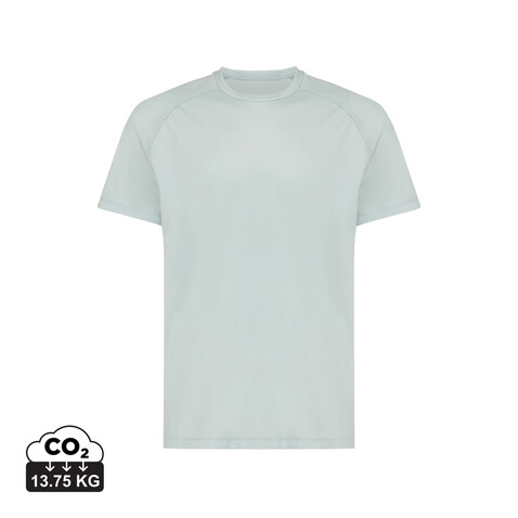 IQONIQ Tikal Sport Quick-Dry T-Shirt aus rec. Polyester Iceberg green bedrucken, Art.-Nr. T9102.023.4XL