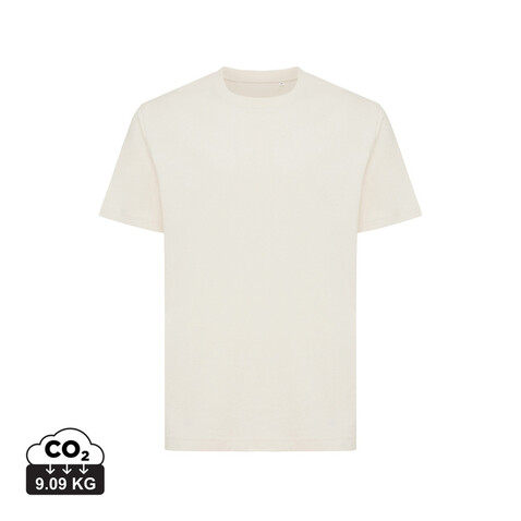 IQONIQ Kakadu relaxed T-Shirt aus recycelter Baumwolle natural raw bedrucken, Art.-Nr. T9103.018.S