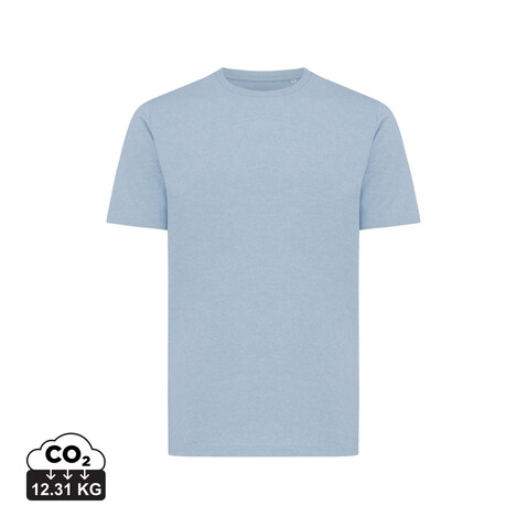 IQONIQ Sierra Lightweight T-Shirt aus recycelter Baumwolle light heather blue bedrucken, Art.-Nr. T9104.042.XXXL