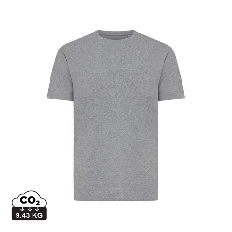 IQONIQ Sierra Lightweight T-Shirt aus recycelter Baumwolle light heather anthracite bedrucken, Art.-Nr. T9104.034.XXXL