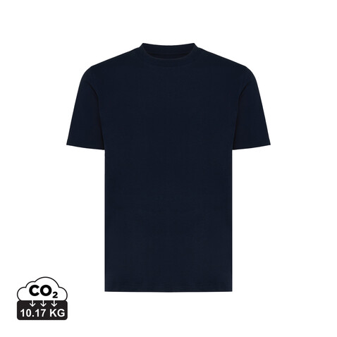 IQONIQ Sierra Lightweight T-Shirt aus recycelter Baumwolle navy blau bedrucken, Art.-Nr. T9104.002.M
