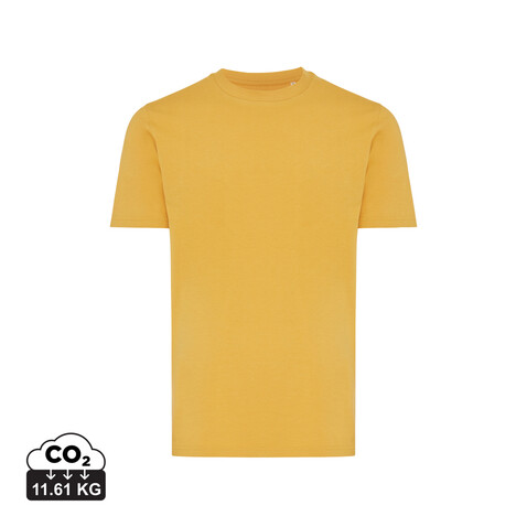IQONIQ Brett T-Shirt aus recycelter Baumwolle ochre yellow bedrucken, Art.-Nr. T9107.021.L IQONIQ Brett T-Shirt aus recycelter Baumwolle ochre yellow bedrucken, Art.-Nr. T9107.021.L